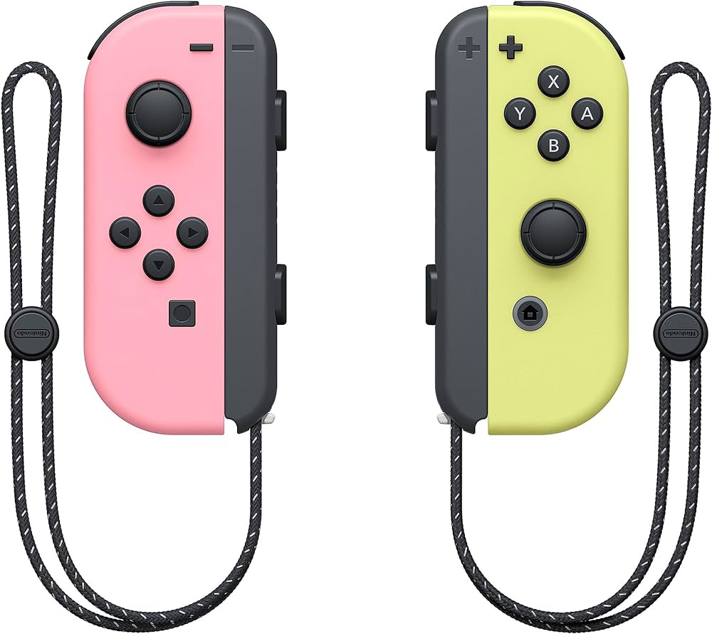 Paire de manettes Joy-Con - droite jaune pastel/gauche rose pastel - Nintendo Switch