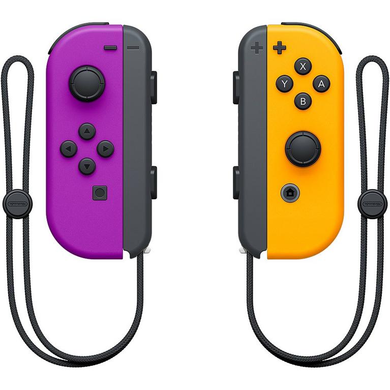 Paire de manettes Joy-Con - droite orange néon/gauche violet néon - Nintendo Switch